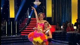 Gudrun Schyman och Bj&ouml;rn T&ouml;rnblom - samba - Let&rsquo;s Dance (TV4)