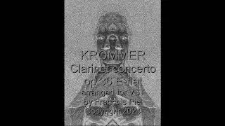 Krommer Concerto for Clarinet E flat major op 36 arranged for VST plugins
