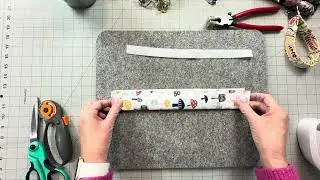 Day 7:  Wristlet Key Chain of 12 Days of Sewing Christmas Gifts to Give!