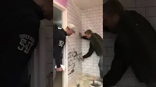 How to grout a bathroom wall