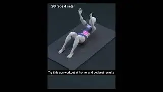 NO ❌️JUMPING ABS WORKOUT #youtubevideo#absworkout#fitfam#fitnessgoals#strongabs#coreworkout 