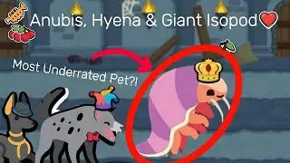 Anubis + Hyena + Giant Isopod - Super Auto Pets