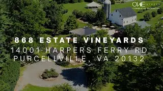 868 Estate Vineyards For Sale | Northern VA Wine Country | Investment & Ownership Opportunity