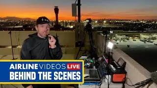 Behind the Scenes of Airline Videos Live at PHX
