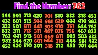 Can You Find the Number 