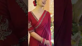 ❤️✨Beautiful designer partywear latest fancy unique saree #designer #partywear #fancy #saree