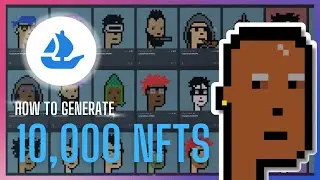 PAANO MAG GENERATE NG 10,000 NFT'S COLLECTION // NO CODE // FULL TUTORIAL ( TAGALOG )