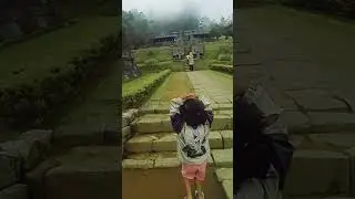 candi cetho Jenawi Karanganyar  berkabut dan gerimis #lawu #wisata #candicetho