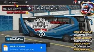 Bus Simulator Indonesia Mod Apk 4.3.4 latest version 2024 ! Unlimited Money & Rp ! Unlock All Bus