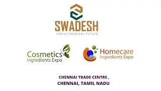 Thrilled to Be part of the Cosmetics & Homecare Ingredients Expo 2025 - Chennai!