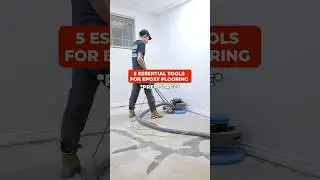 5 essential tools to prep your floor for epoxy #epoxy #flooring #epoxyfloor #garage #epoxyflooring