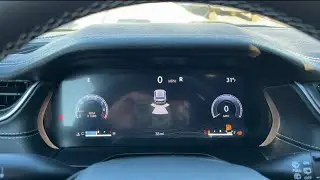 How to work the parking sensors on the Brand new 2025 Jeep grand cherokee L