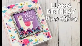 Llama Birthday Mini Album
