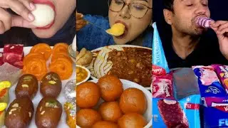 MUKBANGERS SPICE, FOODIE DARLING, BHUVI ASMR || ASMR SWEET DELIGHT COMPILATION 😊