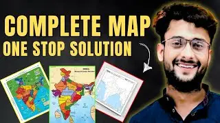 Complete Map Work For Class 10th || Board 2023 || Sst All Map || Important Map #map #board #class10