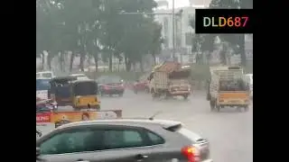 Heavy rainfall in Hyderabad, Started 11th September 2025 expected 3days continues#Forecast #news##