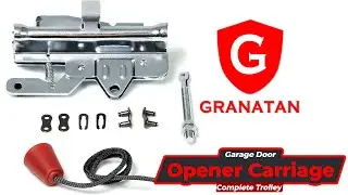 41A3489 Garage Door Opener Carriage &ndash; Complete Trolley Assembly for Chain-Drive Openers