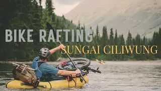 Bike Rafting di Sungai ciliwung dengan pitkano (bike rafting)