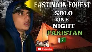 🇵🇰Bissa Waterfall Solo X Fasting Surviving Night | Bissa waterfall |inspired from @XanderBudnick