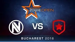 Gambit vs EnVyUs [Map 2 BO3] DreamHack ZOWIE Open Bucharest 2016
