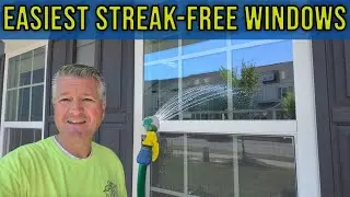 How to Wash Outside Windows with a Streak-Free Shine (No Ladders, No Screen Removal!)