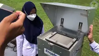 CARA KERJA HVAS (Hight Volume Air Sempler) ALAT PENGUKUR KUALITAS UDARA DI BMKG