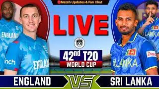 🔴England vs Sri Lanka, 42nd Match World Cup | Live Cricket match Today | ENG vs SL Live  | by Shahid