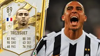 Should You Complete His SBC? 🤔 89 Icon Trezeguet FIFA 23 Player Review