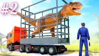 Dino Transporter Truck Games - Android Driving games #2