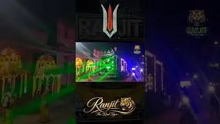 RANJIT TIGER 🔥 Marriage Roadshow Sound Testing | 'Ajj Ki Raat' | Pure Bass & Light Vibes 🐯🎧