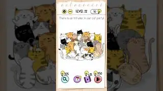Brain test level 22 | walkthrough