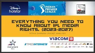 Everything you need to know about the IPL media rights.