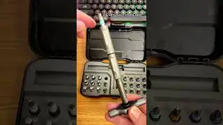 This is a powerful toolbox with a versatile screwdriver #screwdriver #toolbox #multifunctional