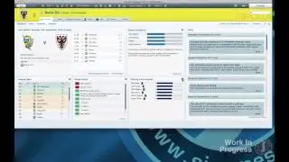 Football Manager 2012 gameplay video - adaptable layout