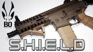 AIRSOFT | REVIEW | TBC | BO SHIELD 595 BAW-PRO OD-TAN ( ENGLISH SUBS )