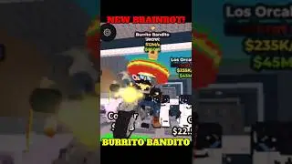 *NEW BRAINROT!* BURRITO BANDITO!!! Steal a Brainrot #roubeumbrainrot #stealabrainrot #roblox