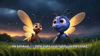 Flicker the Brave Firefly | A Story of Courage and Light | Moral Story