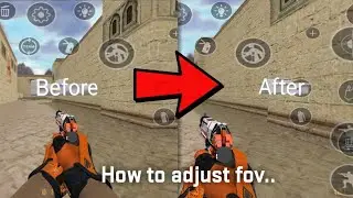 How to adjust fov in cs 1.6 android