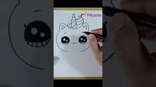 How to Draw a Caticorn Easy in Less Than One Minutes