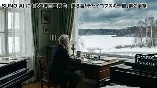 SUNO AIによる弦楽四重奏曲第8番「チャイコフスキー風」