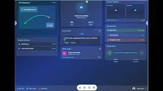 5G AI Car dashboard prototype