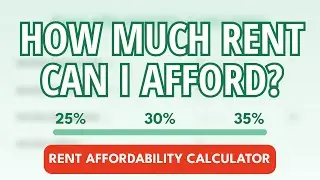 How Much Rent Can You Really Afford? (Free Calculator Demo)