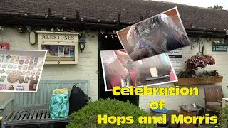 Celebration of Hops and Morris at Alestones Micro Pub Tardebigge Court