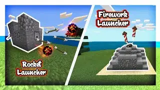 How to make a Automatic Firework Launcher | Minecraft | ItzJustFrag