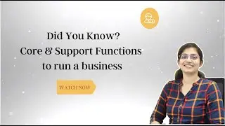Core & Support function to run a Business | Small Business In India #Shorts