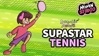 Supastar Tennis BUT It's a Rhythm Heaven CUSTOM REMIX