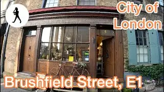An interesting stroll along Brushfield Street, E1, City of London