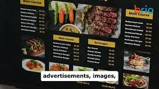 BrioTech : Cloud Based Digital Signage Solution