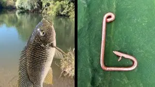 How to make a fishing hook | fishing hook art | Pina Kong