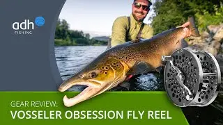 Review: Vosseler Obsession Fliegenrolle - moderne Classic-Rolle mit adjustable Clicker und S-Handle.